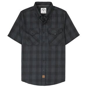 Dubinik Bamboo Viscose Men’s Short Sleeve Button Down Pockets‎ Shirt 4XL